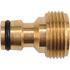 BRASS MALE CONNECTOR 3/4"
