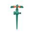 THREE ARM SPRINKLER W. PLASTIC SPIKE