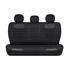CHAMPION Style Seat Covers with Fixed Headrests (Black) For Citroen C ZERO 2010 Onwards