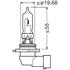 Osram Night Breaker Laser 12V 60W HB3 +150% Brighter Headlight Bulb   Twin Pack