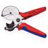 Knipex 13165 Pipe Cutter for Composite and Plastic Pipes with Multi component Grips, 210mm