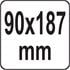SAND PAPER 90MM X 187MM P150