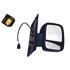 Right Wing Mirror (Electric, heated, Double Glass, temp. sensor) for Peugeot EXPERT Flatbed, 2007 Onwards