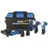 Draper 93446 Storm Force 12V Drill Drive and Ratchet Interchange Kit II, 2 x 1.5Ah Li ion Batteries, 1 x Fast Charger and 1 x Tool Bag