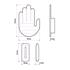LED Hand Gestures, Decoration Sign with Wireless Remote Control