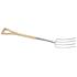 Stainless Steel Digging Fork with Ash Handle