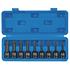 Draper Expert 99184 TX STAR Socket Bit Set, 1/2" Sq. Dr. (9 Piece)