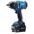 Draper 99251 D20 20V Brushless Mid Torque Impact Wrench, 1/2" Sq. Dr., 400Nm, 2 x 4.0Ah Batteries, 1 x Charger