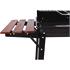 CHARCOAL GRILL WITH SHELF, 48X28CM