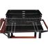 CHARCOAL GRILL WITH SHELF, 48X28CM