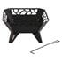 GARDEN STEEL FIRE PIT 52CM