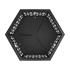 GARDEN STEEL FIRE PIT WITH GRILL 70X60CM