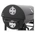 CHARCOAL GRILL WITH LID, GRID 71X35 CM