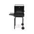 CHARCOAL GRILL WITH LID GRATE 47X34CM
