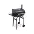 CHARCOAL GRILL WITH LID GRATE 47X34CM