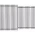 CHARCOAL GRILL WITH LID GRATE 47X34CM