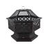 DECORATIVE STEEL FIRE PIT 70X60X63CM