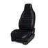 CHAMPION Style Seat Covers with Fixed Headrests (Black) For Citroen C ZERO 2010 Onwards