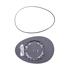 Right Wing Mirror Glass (heated) and Holder for Mini Clubman (R55), 2007 2015