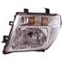 Left Headlamp (Halogen, Takes H4 Bulb, Supplied With Motor, Original Equipment) for Nissan PATHFINDER 2010 on