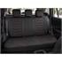 CARBON Style Seat Covers (Black/Red) For Citroen C ZERO 2010 Onwards