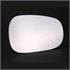 Left / Right Stick On Wing Mirror Glass for Nissan MICRA, 2003 2010