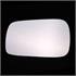 Left Stick On Wing Mirror Glass for Nissan ALMERA Hatchback 95 200