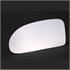 Right Stick On Wing Mirror Glass for Ford FOCUS Saloon 1999 to 2005
