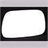 Right Stick On Wing Mirror Glass for TOYOTA AVENSIS Estate, 1997 2003