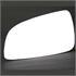Left Stick On Wing Mirror Glass for VAUXHALL ASTRA MK V Sport Hatch, 2005 2009