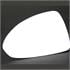 Left Stick On Wing Mirror Glass for Nissan PULSAR 2012 Onwards