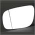 Left Stick On Wing Mirror Glass for Mercedes E CLASS 2002 2009
