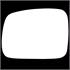 Left Stick On Wing Mirror Glass for FREELANDER  2006 2010