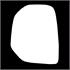 Left Stick On Wing Mirror Glass for Peugeot PARTNER van 2008 2012