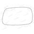 Right Stick On Wing Mirror Glass for TOYOTA AVENSIS Estate, 1997 2003