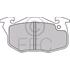 EEC Front Brake Pads (Full set for Front Axle)