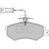 EEC Front Brake Pads (Full set for Front Axle)   BRP3017