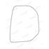 Right Stick On Wing Mirror Glass for Peugeot PARTNER van 2008 2012