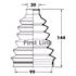 Firstline Front Outer Drive Shaft Bellow Kit   FCB6084