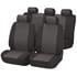 Walser Premium Pineto Car Seat Cover Set   Black and Grey For Mercedes GLC Coupe 2016 Onwards