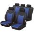 Walser Premium Felicia Car Seat Cover Set   Black & Blue For Mitsubishi OUTLANDER III Van 2013 Onwards