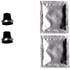 Mintex Brake Calipers Fitting Kit   MBA1353A