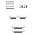 Mintex Handbrake Shoe Accessory Kit   MBA839