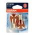 Osram Original PY1W 12V Bulb Amber   Twin Pack for Opel ASTRA F CLASSIC Saloon, 1998 200