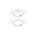 Brembo Front Brake Pads (Full set for Front Axle)   P24061