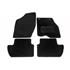 Tailored Car Floor Mats in Black for Peugeot 307  2000 2007   2 Holes Only Version
