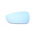 Left Stick On Wing Mirror Glass for Citroen C3 2009 Onwards