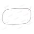 Left Stick On Wing Mirror Glass for Opel ASTRA F Convertible 1994 to 2001