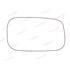 Right Stick On Wing Mirror glass for Saab 9 3, 1998 2003
