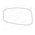 Left Stick On Wing Mirror Glass for Fiat IDEA, 2003 2008